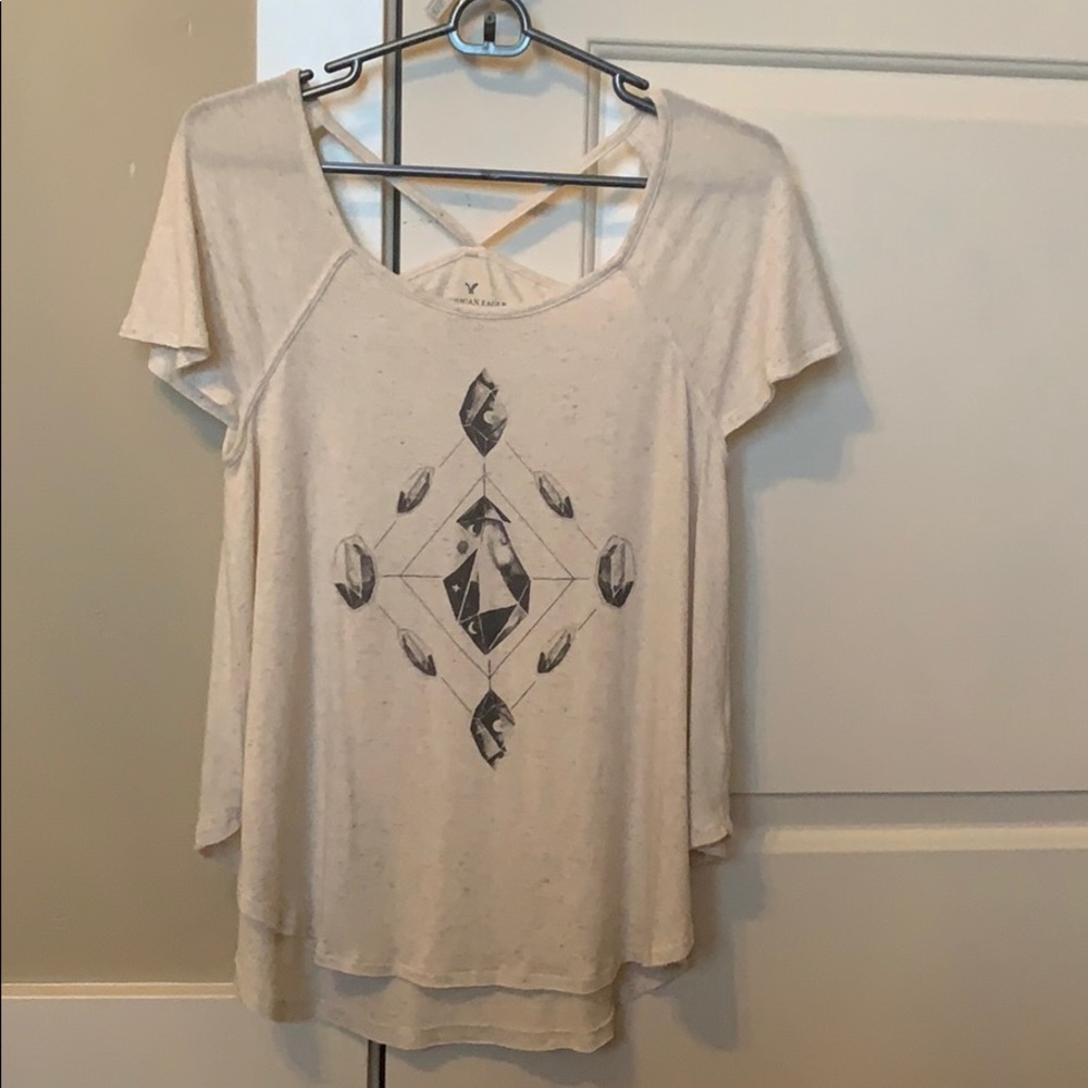 AEO flowy jewel shirt